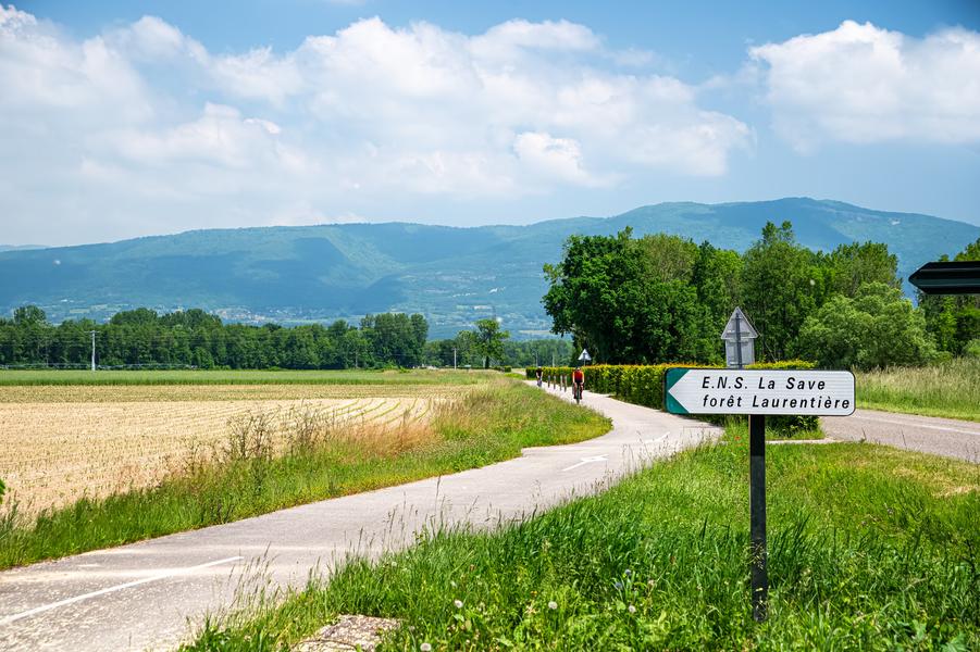 Parcours de la ViaRhôna - Balcons du Dauphiné