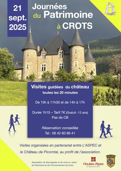 Château de Picomtal - Journées du patrimoine_Crots - © Château de Picomtal Château de Picomtal - Journées du patrimoine_Crots - © Château de Picomtal