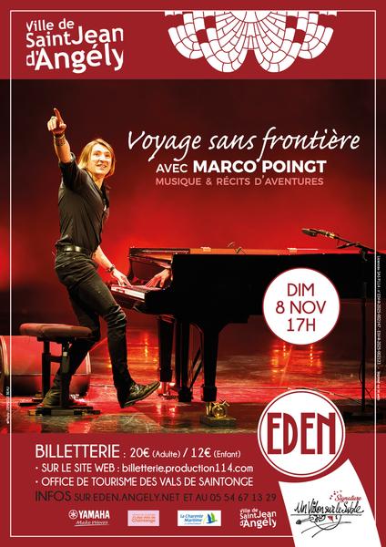 Voyage sans frontière avec le pianiste Marco Poingt