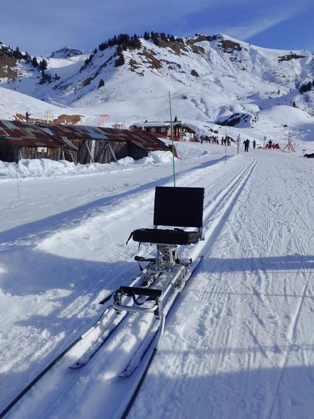 Prêt Fauteuil ski : luge nordique ESKAIP_Verchaix