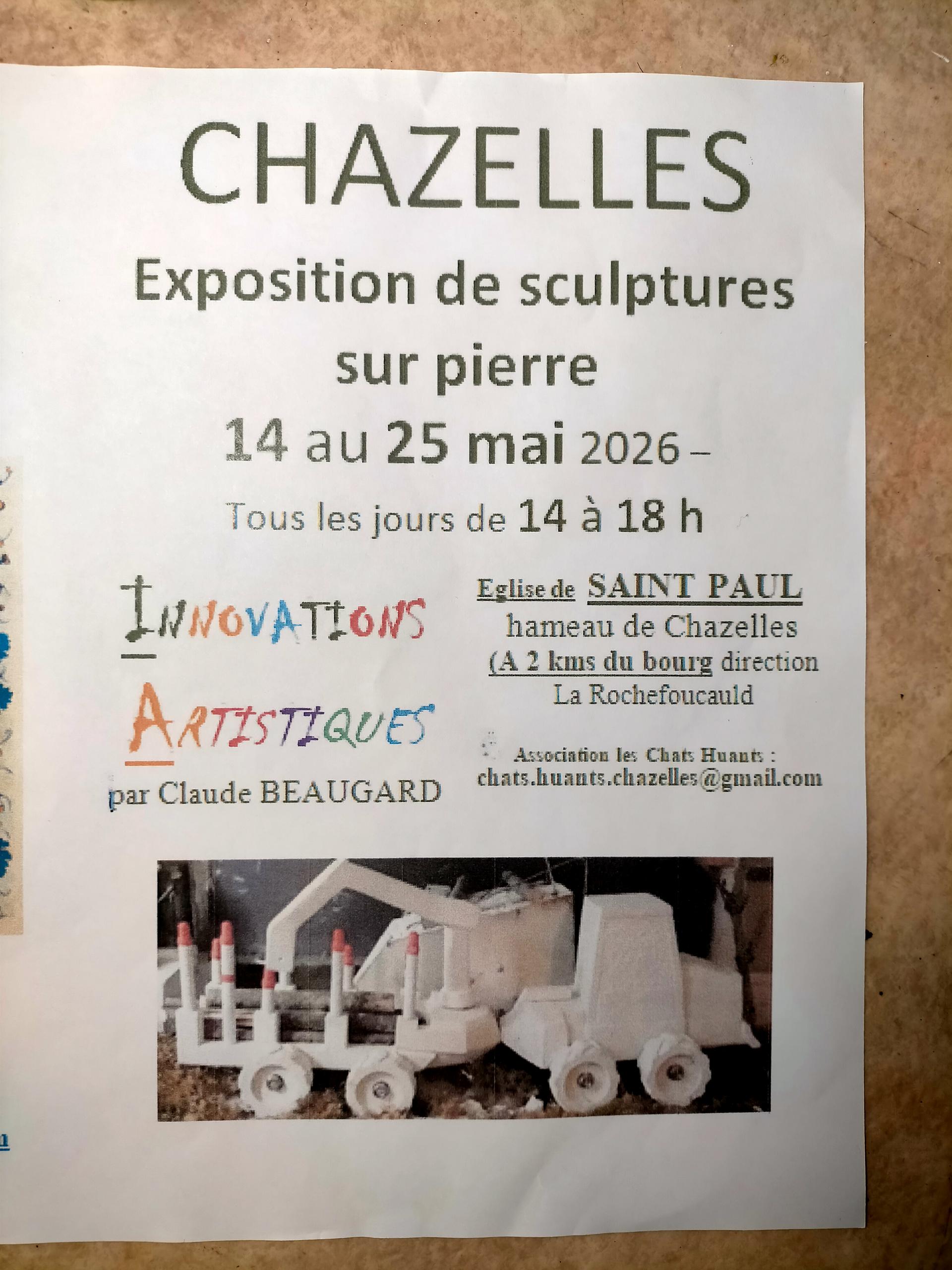 Innovations Artistiques - Exposition de sculptures sur pierre