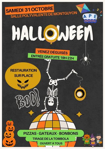 L'APE Organise une soirée Halloween