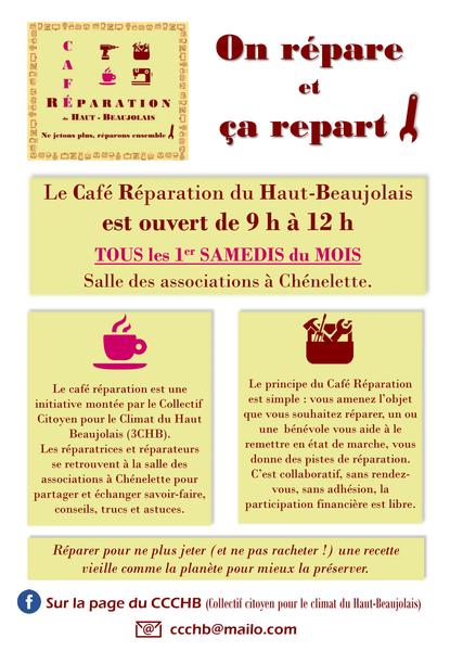 Café-réparation et permanence du SEL