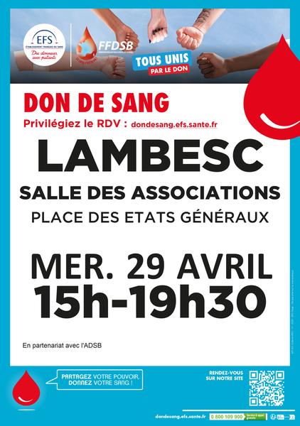 Collecte de sang