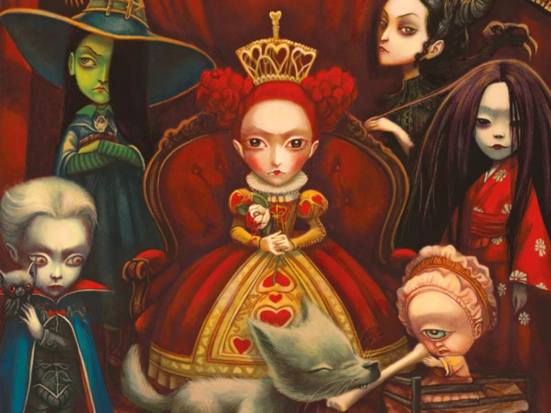 Exposition : L'enfance des méchants, vilaines et affreux_Veauche