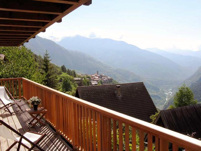 Gîte Le Chalet des Trolles-Vue depuis la Terrasse-Venanson-Gîtes de France des Alpes-Maritimes