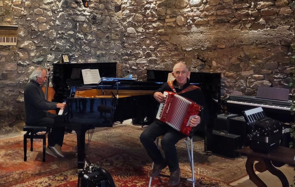Histoire d'accordéons - © Château de Picomtal Concert découverte : Histoires d'accordéons - © Château de Picomtal