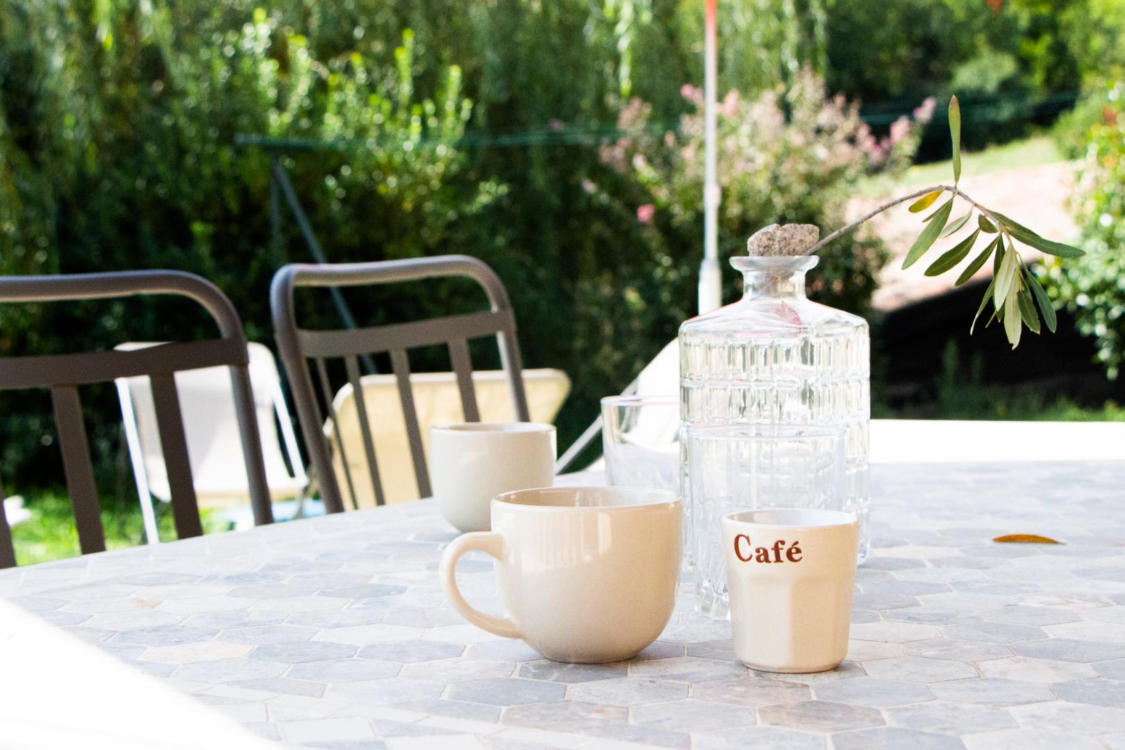 Un petit déjeuner à la fraiche ?