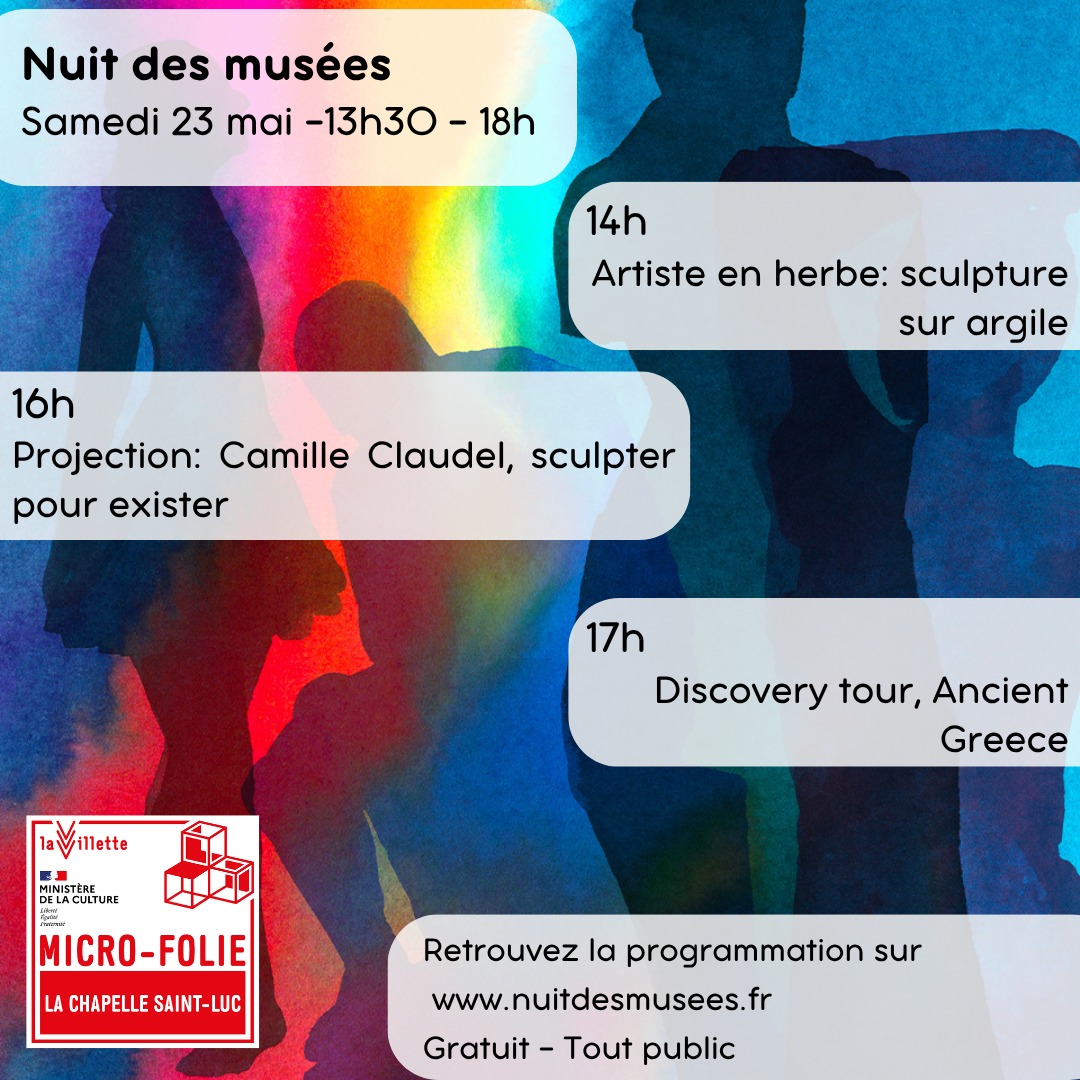 Micro-Folie : Nuit Européenne des Musées 2026 — visuel événement