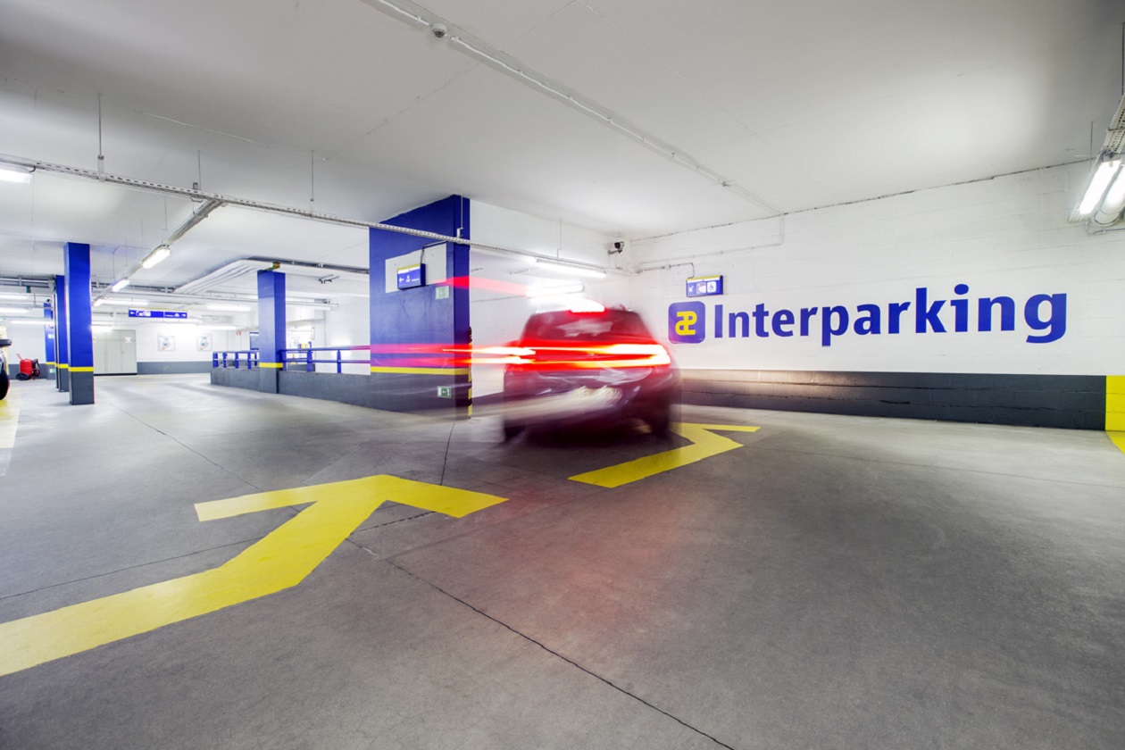 Intérieur du parking