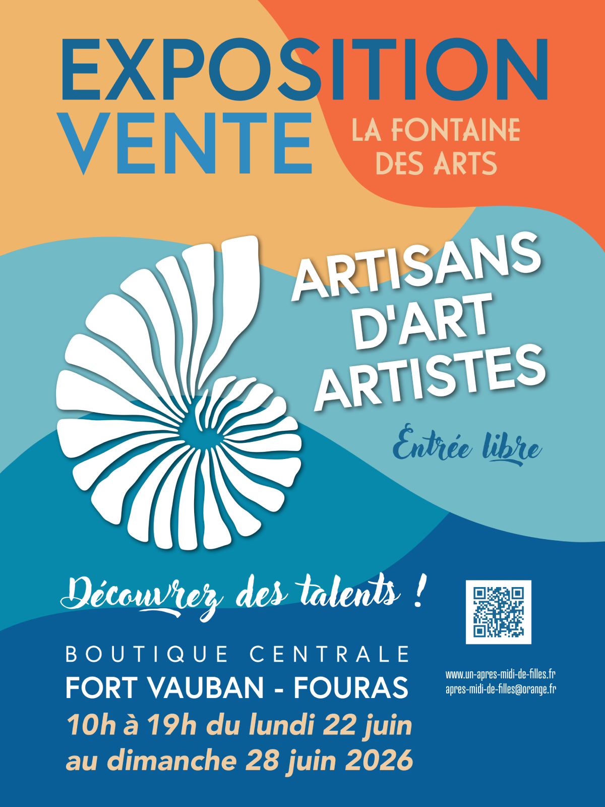 La Fontaine des arts : Exposition d'artisanat d'art