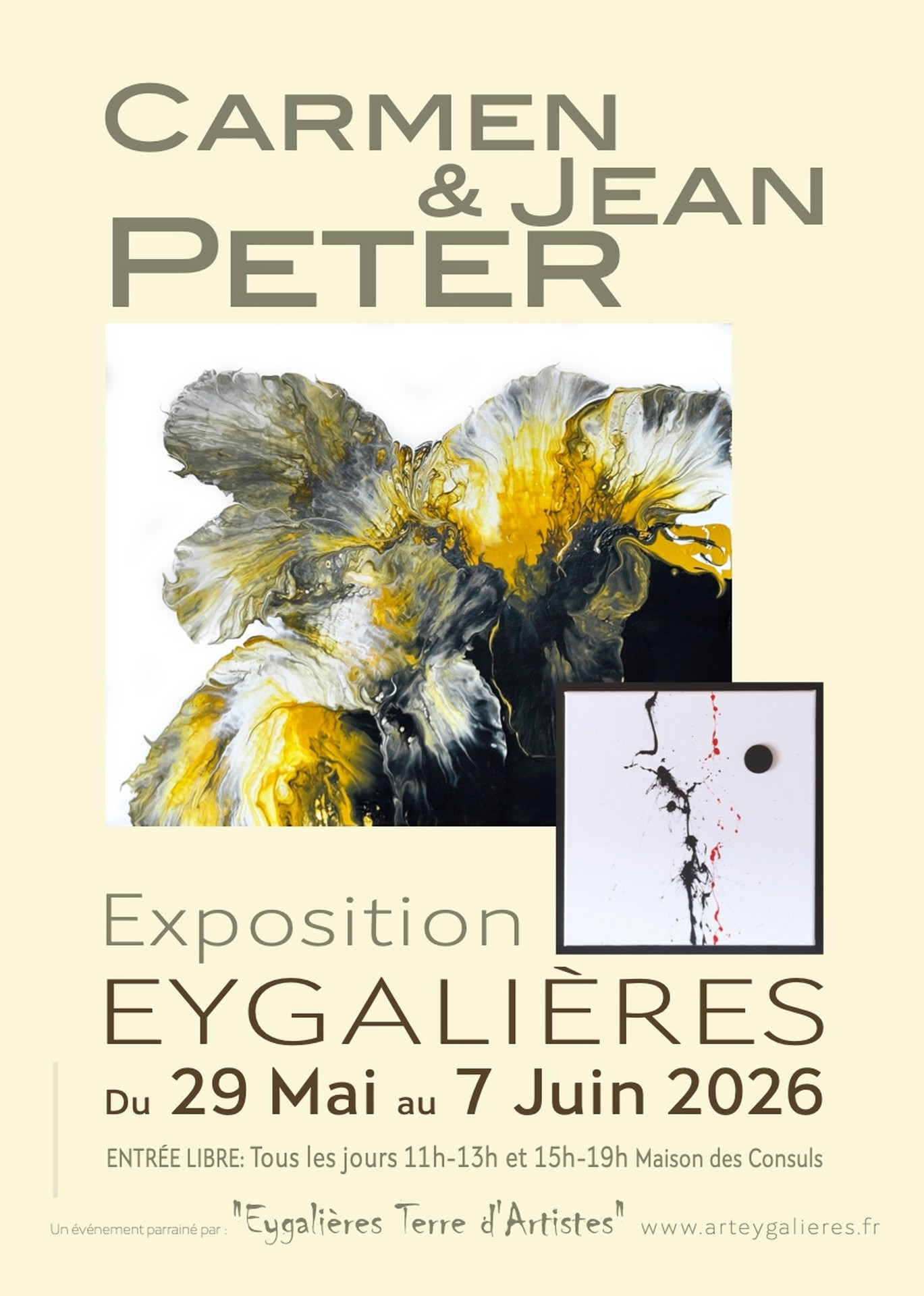 Exposition : Carmen & Jean Peter
