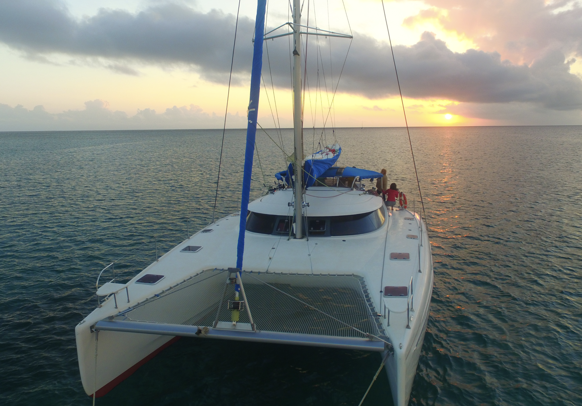 Catamaran Sunset