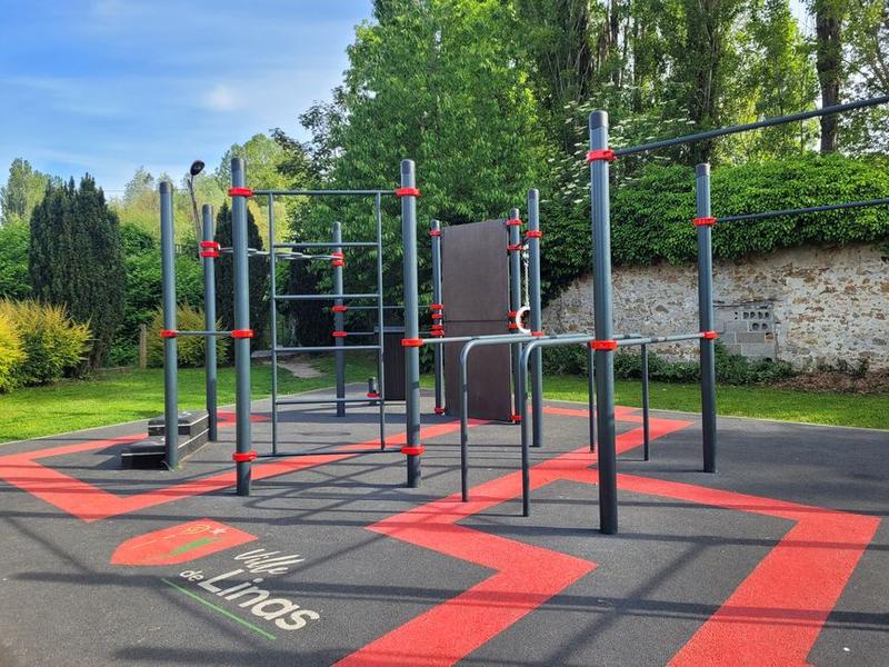 Street workout - Parc de la Source - Linas 