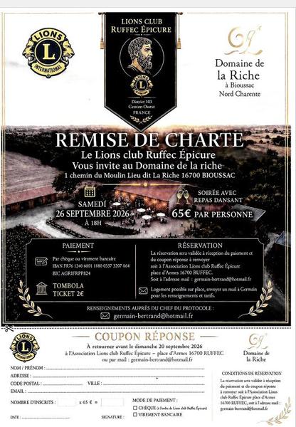 Soirée avec repas dansant