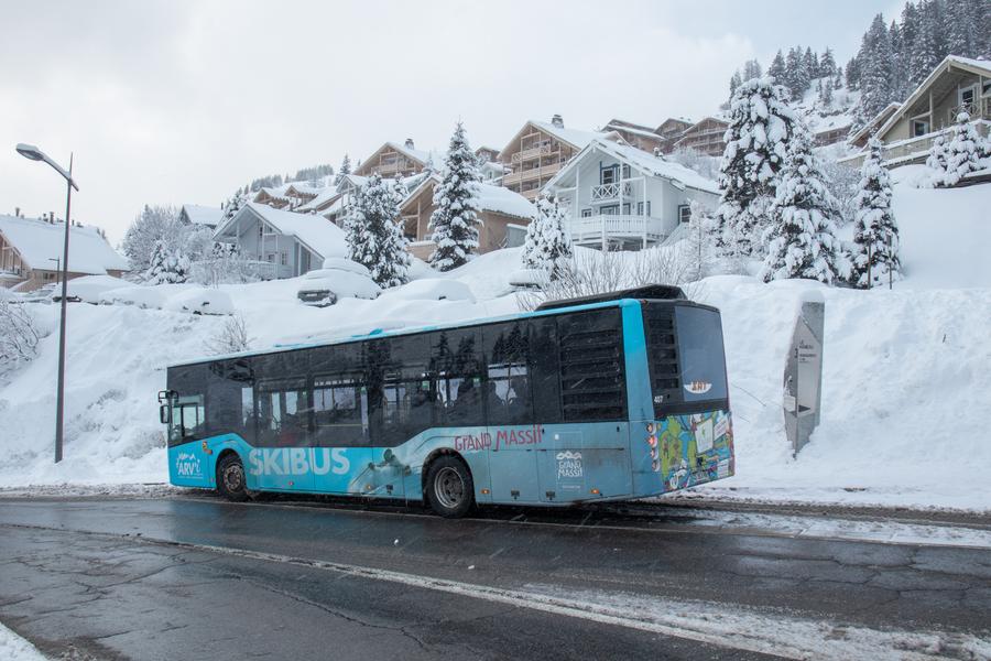 Shuttle bus stop - 3 Le Hameau