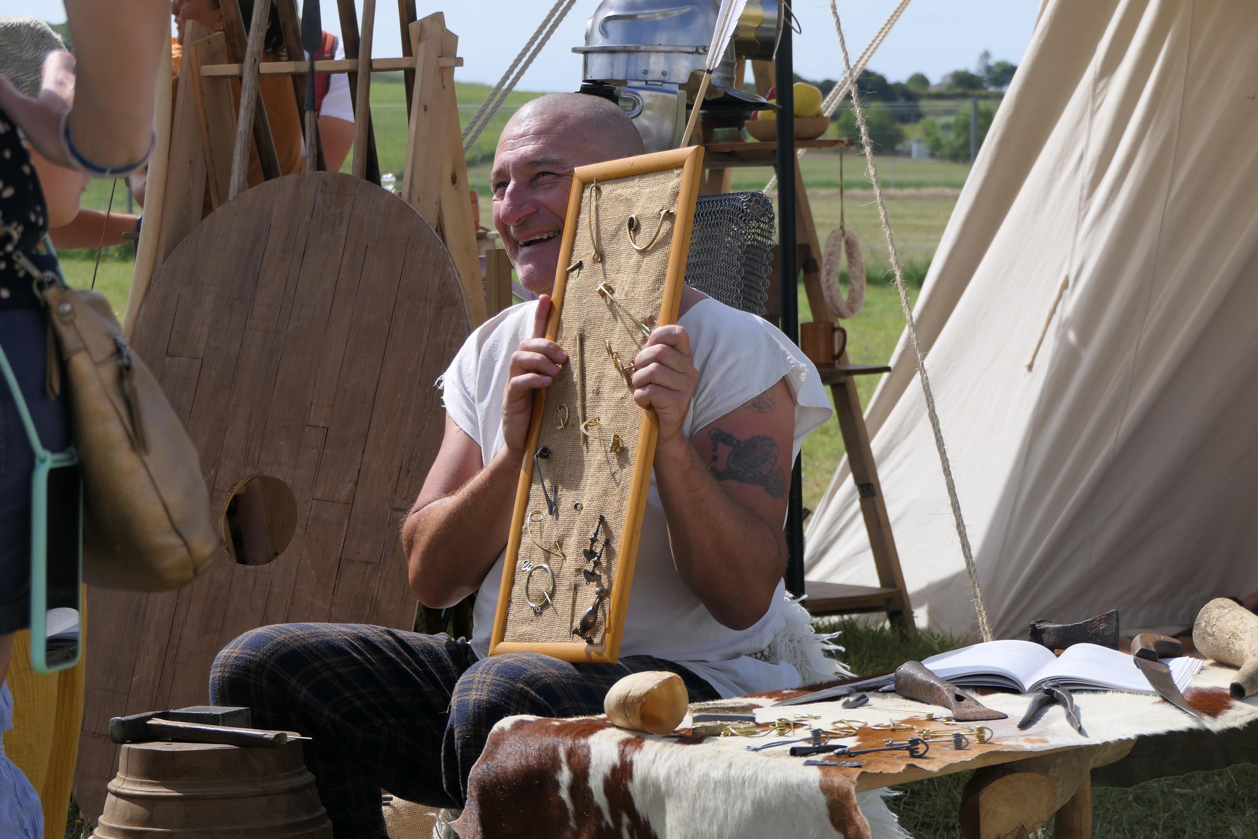 Le campement gaulois de Chaudron & Baluchon