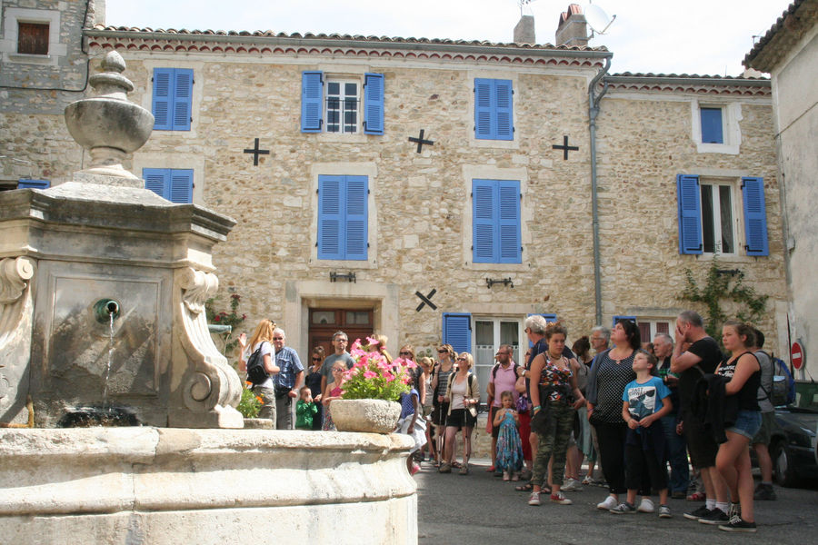 Visite de groupes - village de Saint-Marcel dArdèche