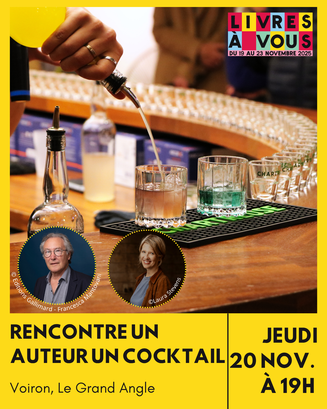 Rencontre Un auteur un cocktail_Voiron