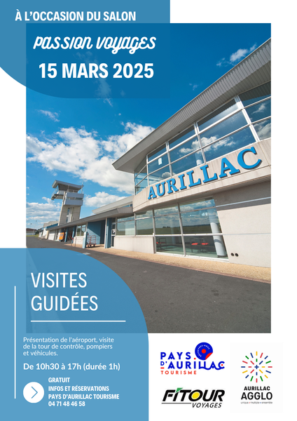 Visite de l'aéroport d'Aurillac_Aurillac