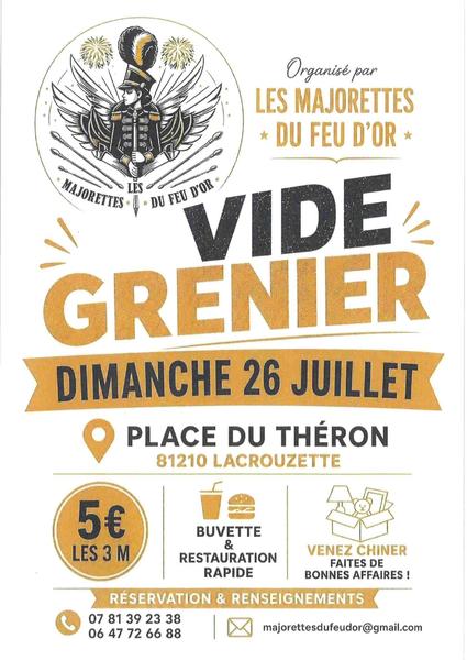 Vide grenier Place du Théron