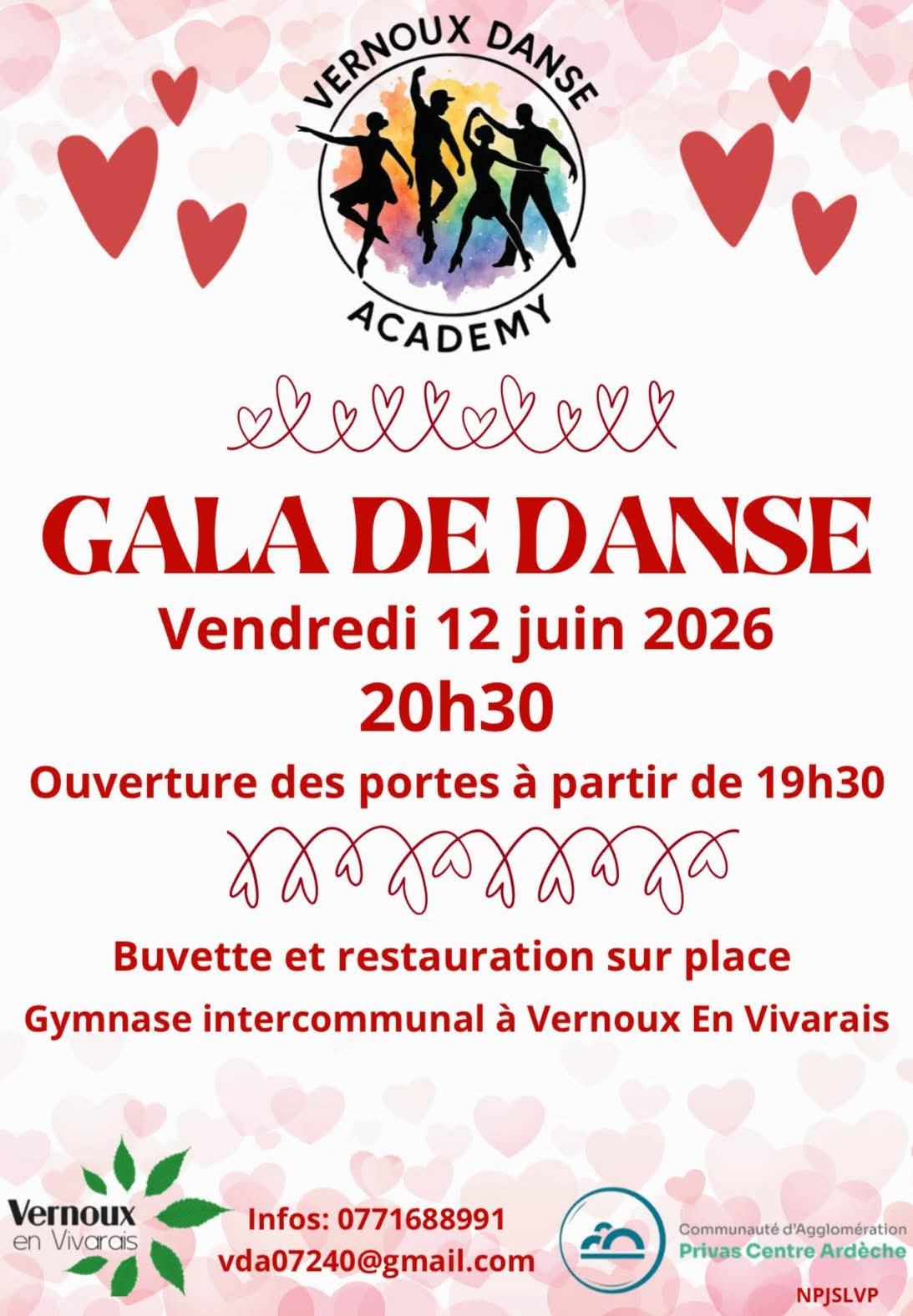 Gala de danse de l'association Vernoux Danse Academy