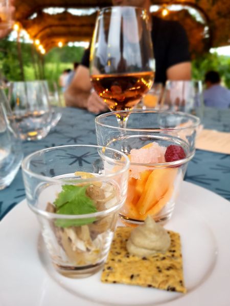 Cuisine maison l'été, mise en bouche