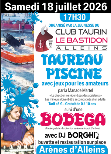 Taureau piscine & Bodega