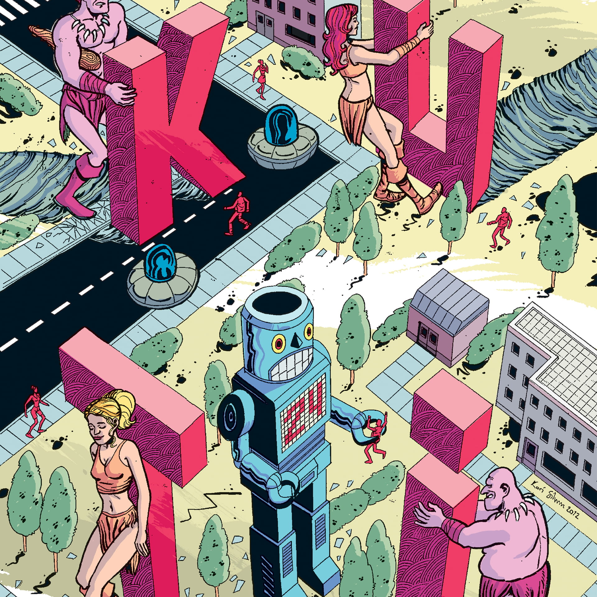 Exposition BD - Kutikuti, magazine & bande dessinée finlandaise