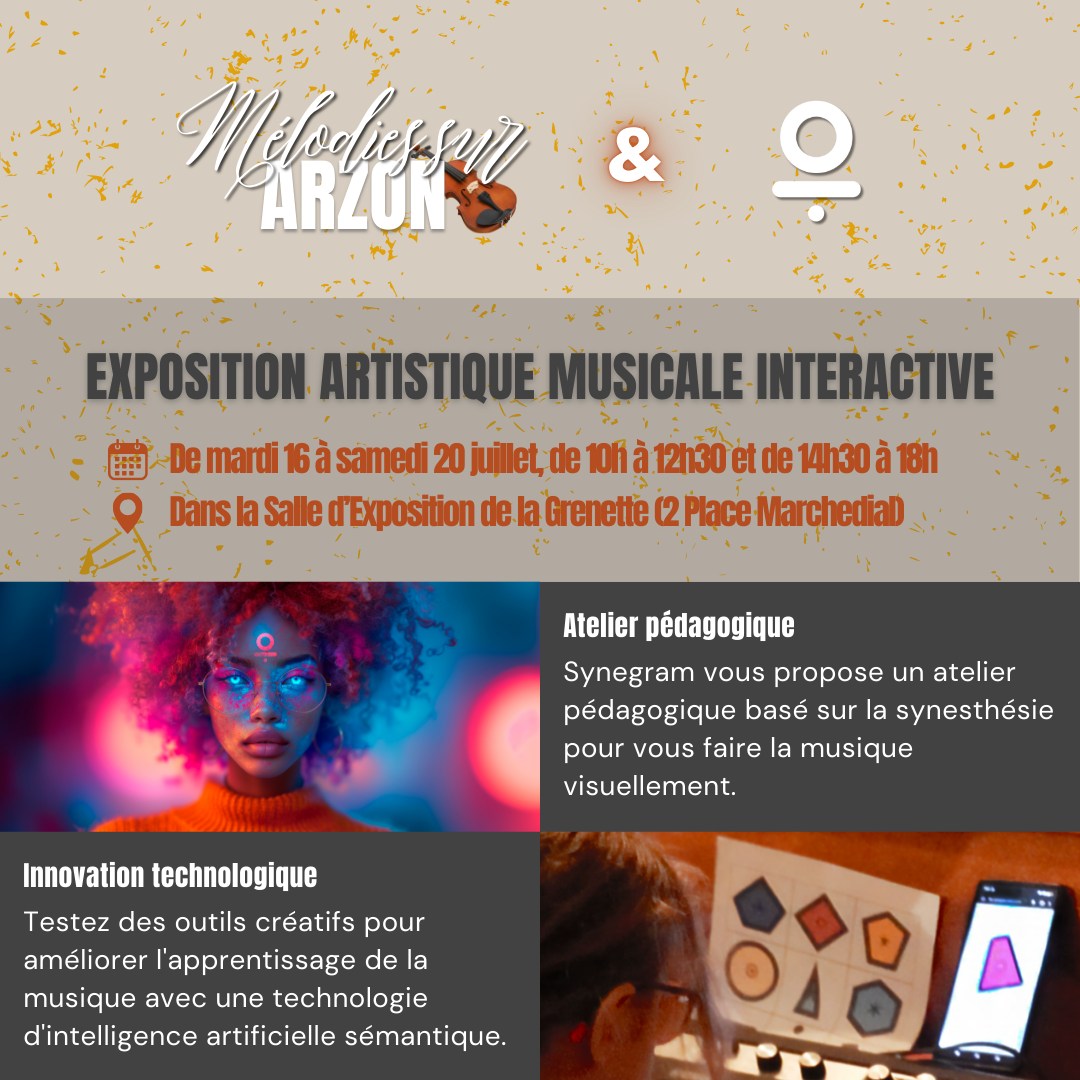 Exposition artistique musicale interactive