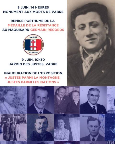 Exposition au Jardin des Justes