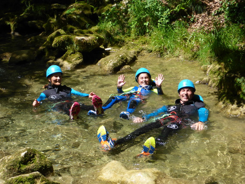 Taupe canyon - canyoning