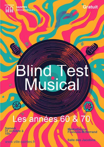 Blind test « Les années 60 et 70 en musique »