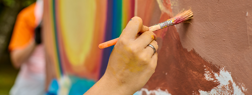 Fresque collaborative autour de l’eau « En Méditerranée : Italie – Espagne –France »_Aix-en-Provence