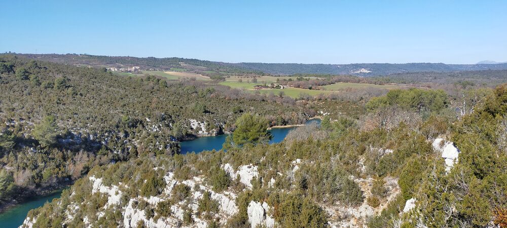 Vue du Belvédère d'Artignosc
