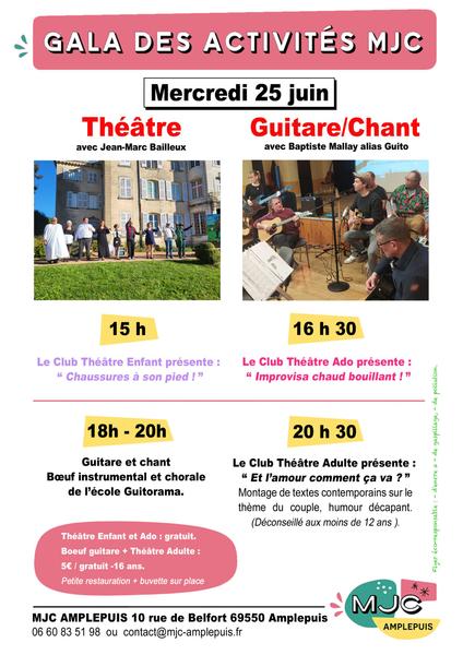 Gala des activités MJC d\'Amplepuis