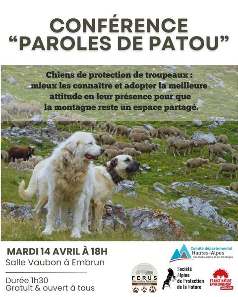 Conférence ' Paroles de patous'