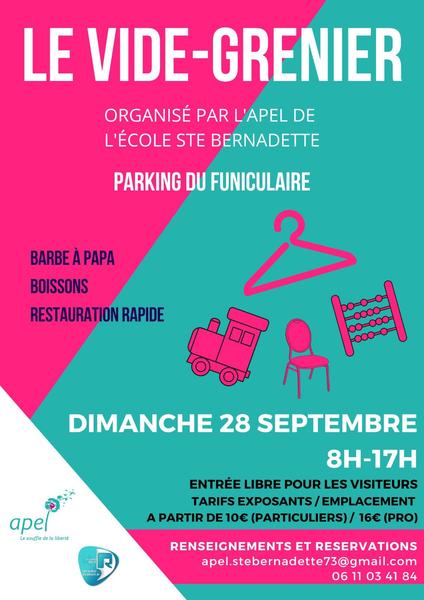 Vide grenier APEL