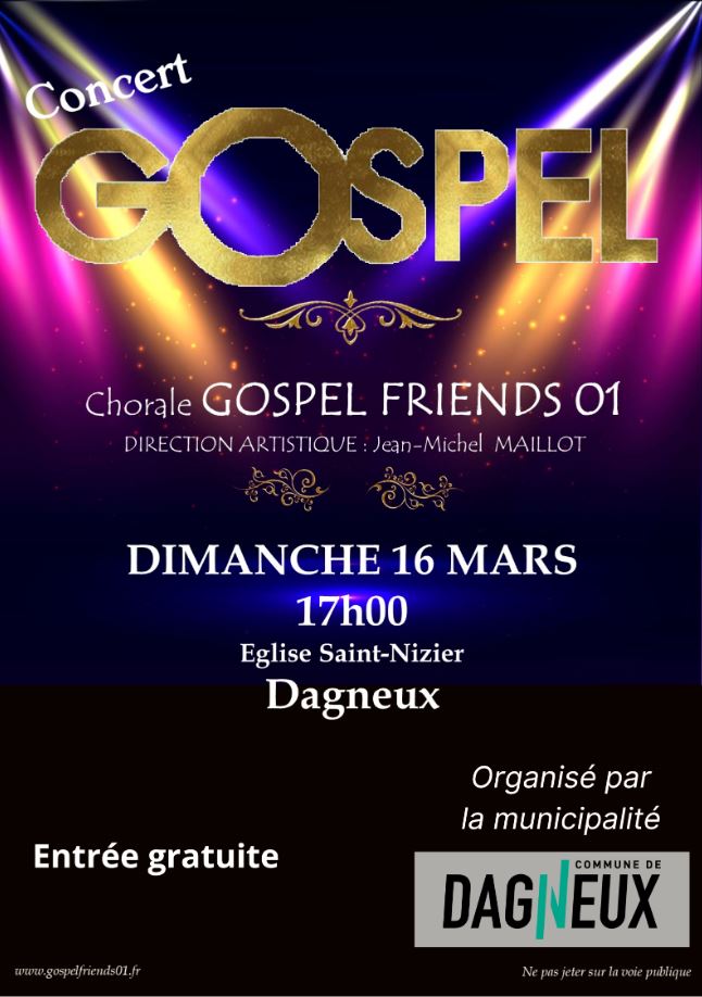 Concert de gospel_Dagneux