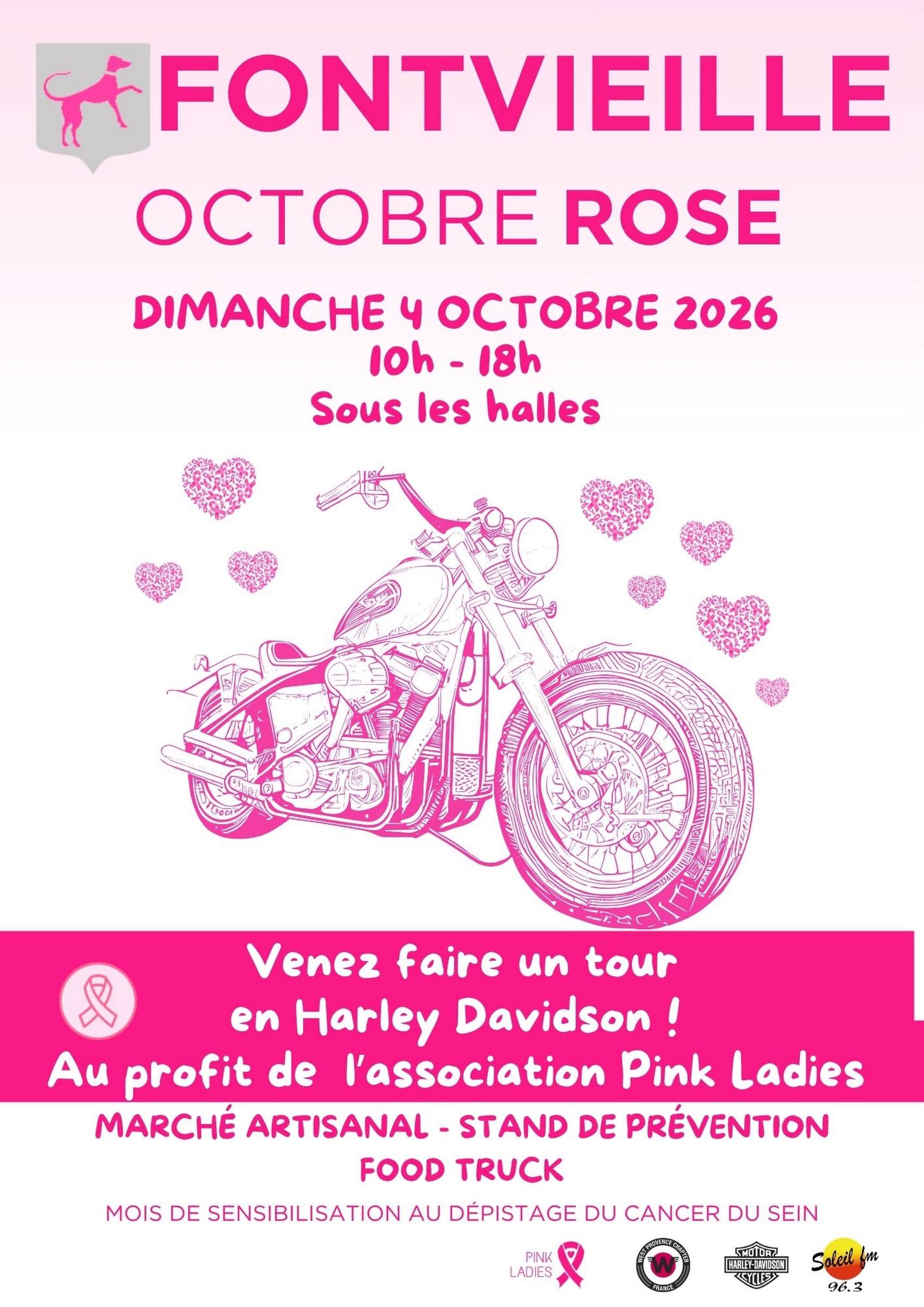 Octobre Rose à Fontvieille