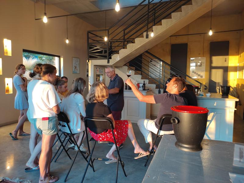 Degustation au caveu