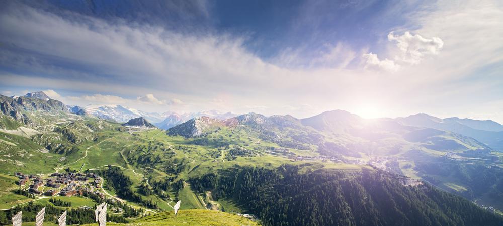 Panoramique depuis le Mont Saint Jacques