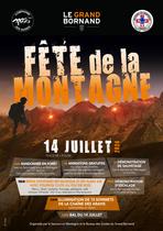 Affiche fête de la montagne