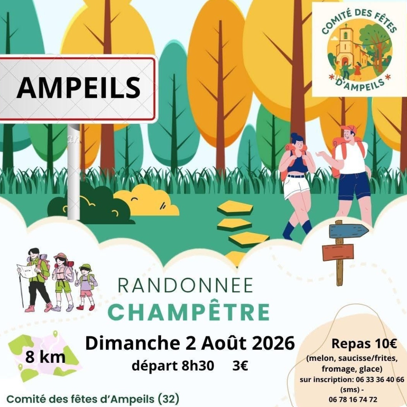 Randonnée champêtre au Hameau d'Ampeils_Valence-sur-Baïse