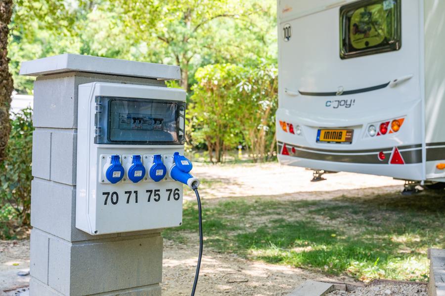 Electricité incluse pour nos emplacements