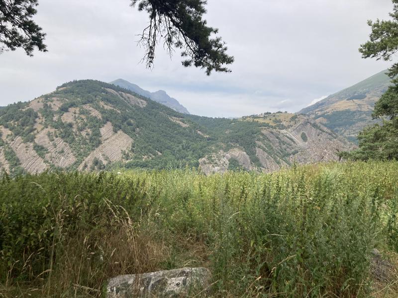 Serge-feu depuis le Besset