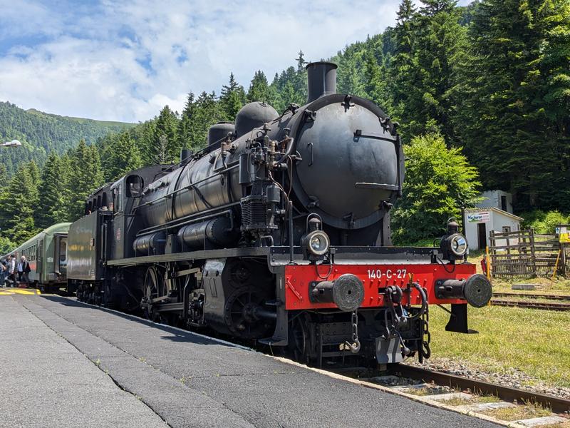 Le Train du Tour de France au Lioran