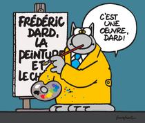 Exposition : Frédéric D'Art, San-Antonio s'expose avec Le Chat de Philippe Gelu…