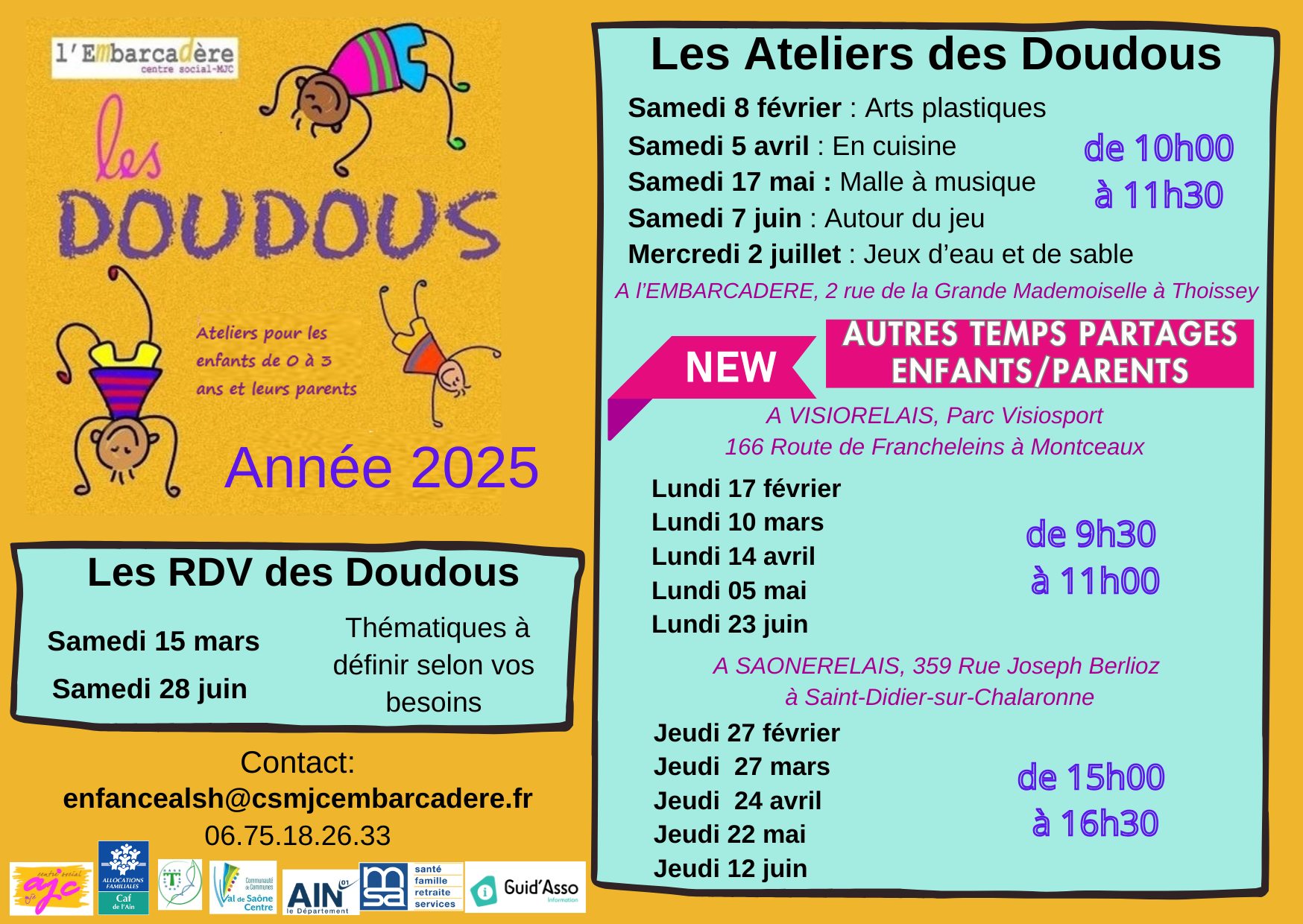 Les rendez-vous des doudous_Thoissey