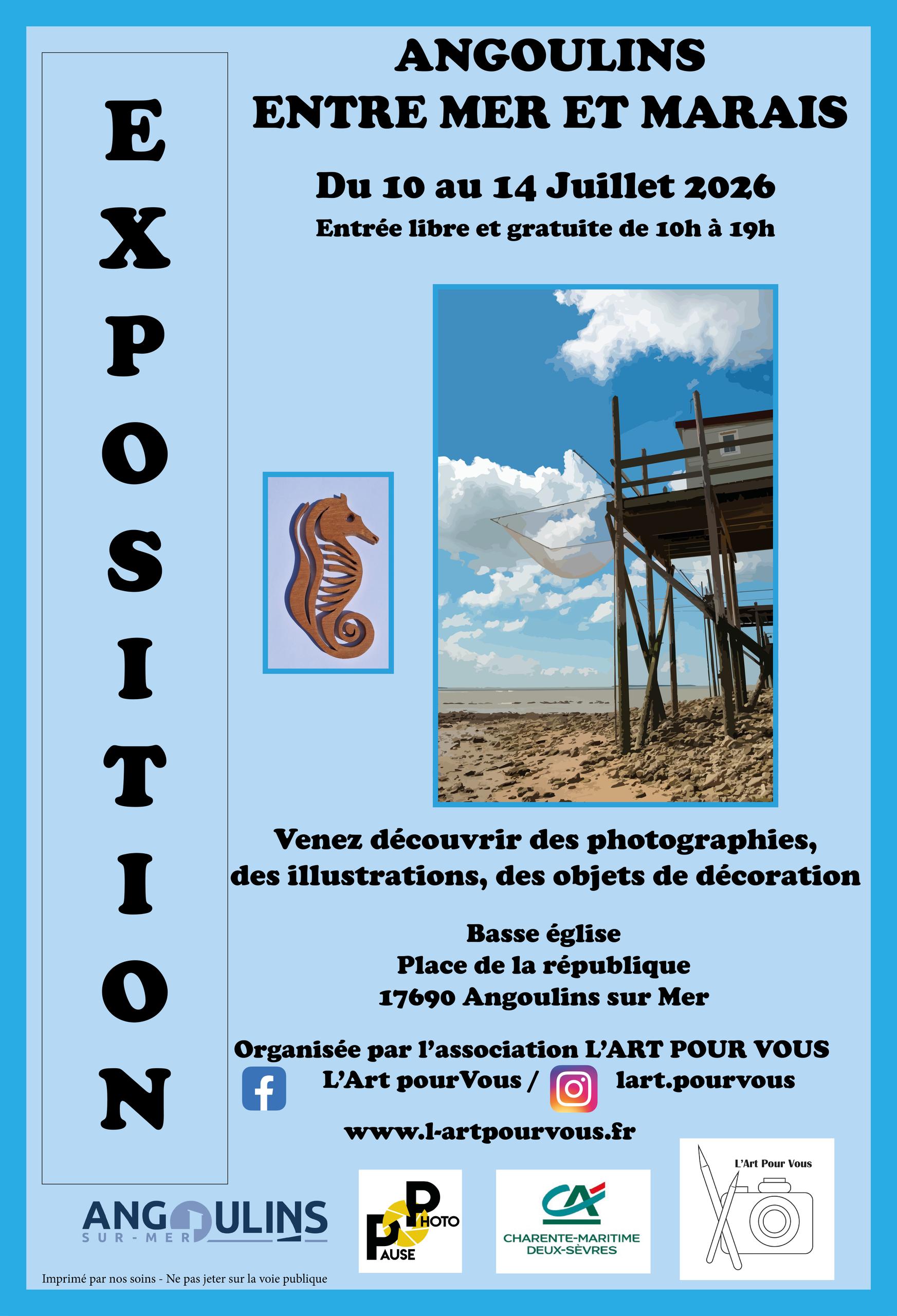Exposition - Angoulins entre mer et marais